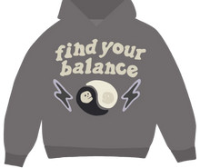Load image into Gallery viewer, Broken Planet &#39;Find Your Balance&#39; Hoodie - Ash Grey

