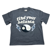 Load image into Gallery viewer, Broken Planet &#39;Find Your Balance&#39; T-Shirt - Ash Grey
