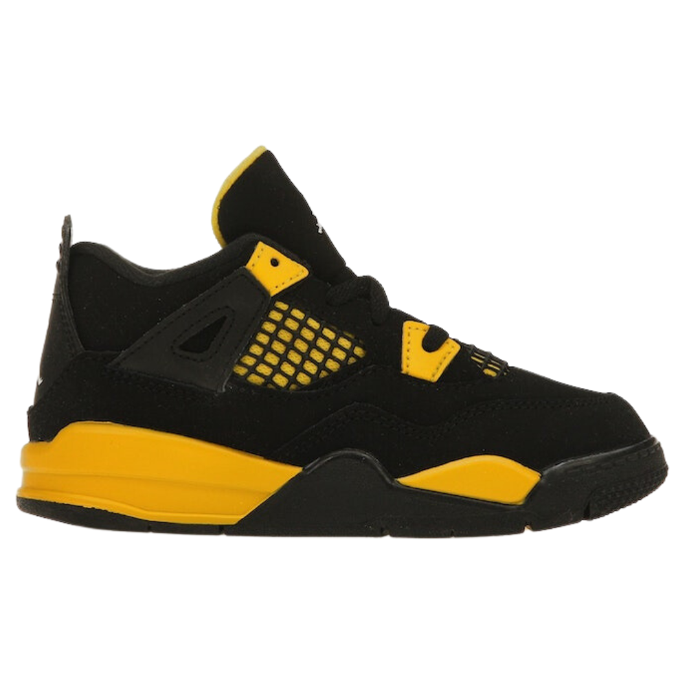 Nike Air Jordan 4 Retro 'Yellow Thunder' (TD/PS)