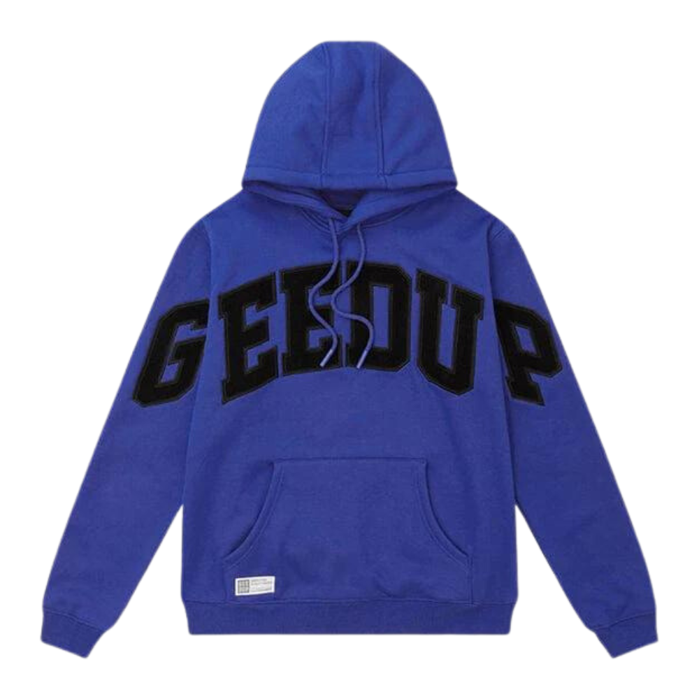 Geedup Co Team Logo Hoodie - Royal Blue/Black