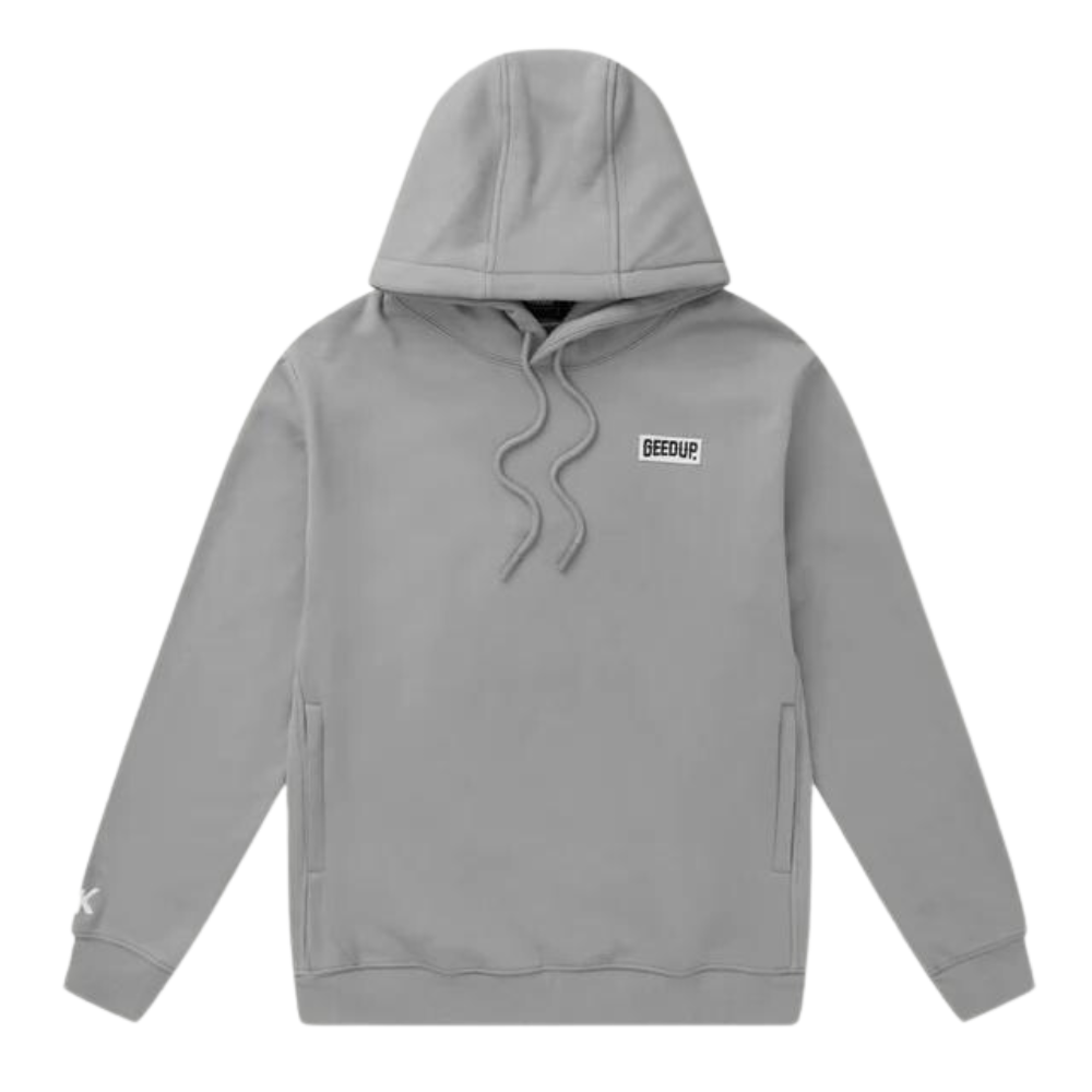 Geedup Co Play For Keeps Hoodie - Grey/White
