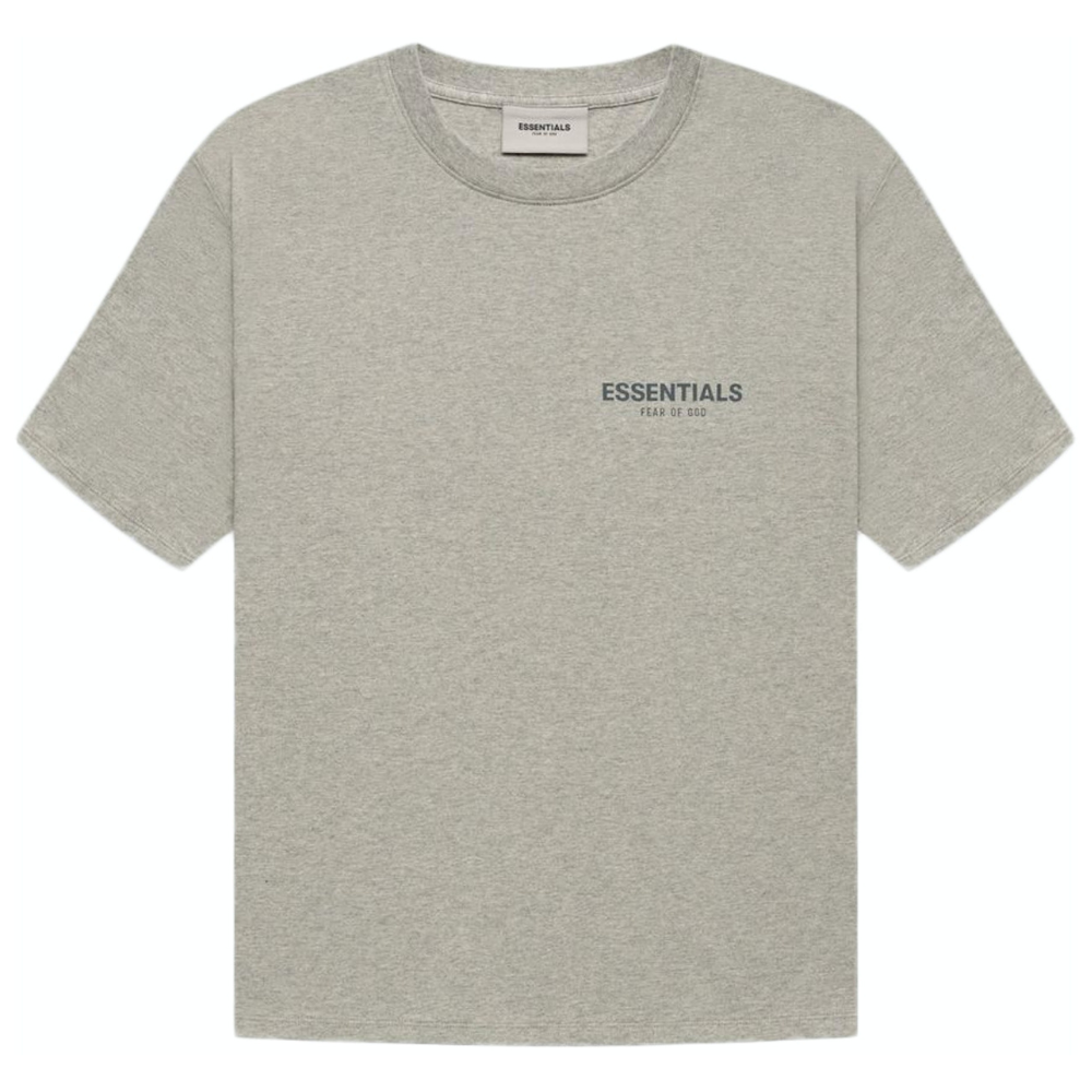 Fear Of God Essentials T-Shirt - Dark Heather Oatmeal (Core Collection FW21)
