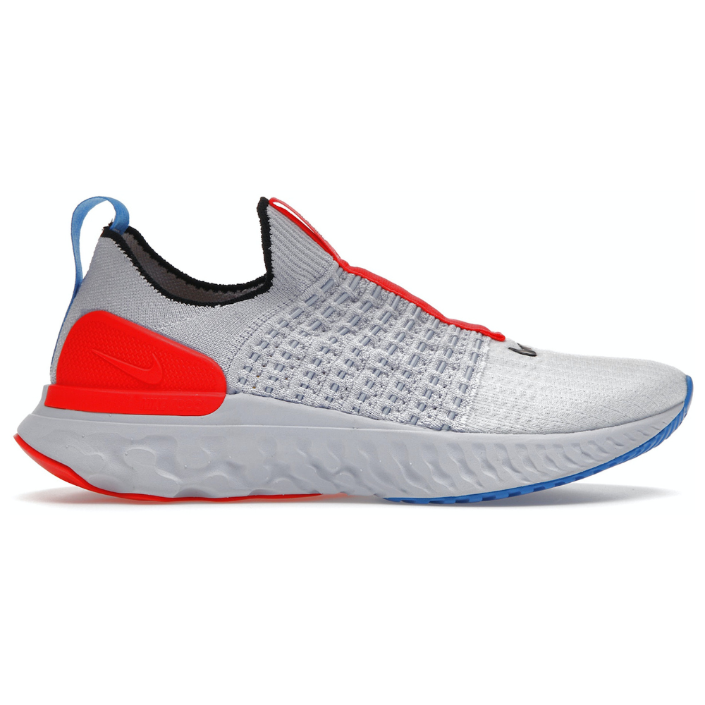 Nike React Phantom Run Flyknit 2 'Football Grey/Bright Crimson' (W)