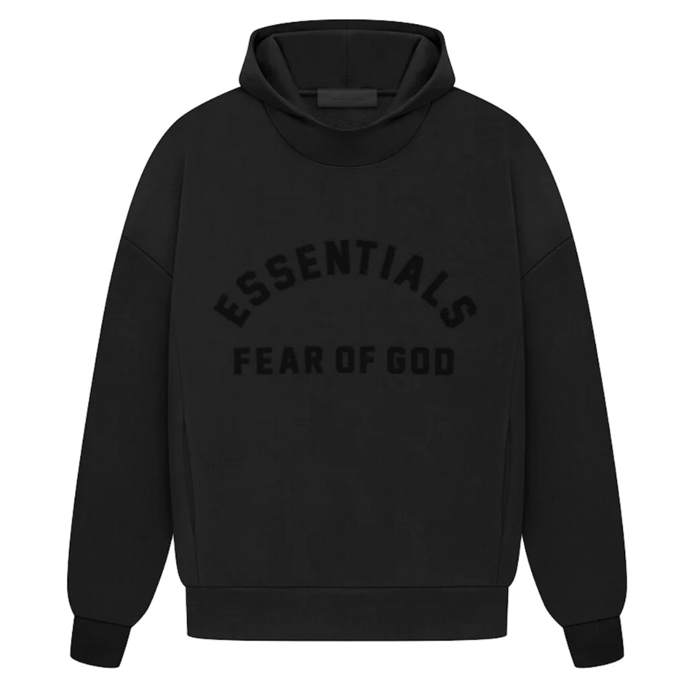 Fear Of God Essentials 'The Black Collection' Hoodie - Black (SS23)