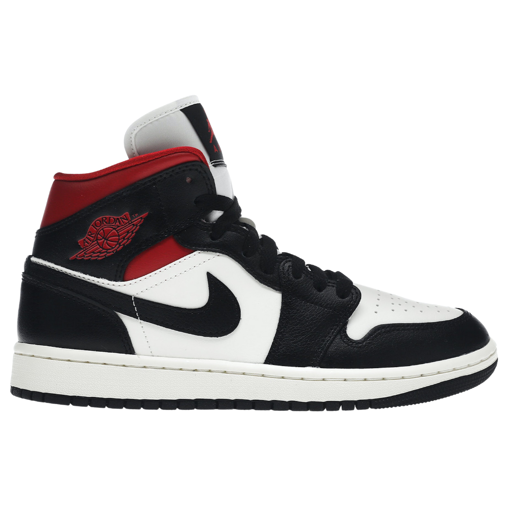 Nike Air Jordan 1 Mid 'Gym Red/Panda' (W)