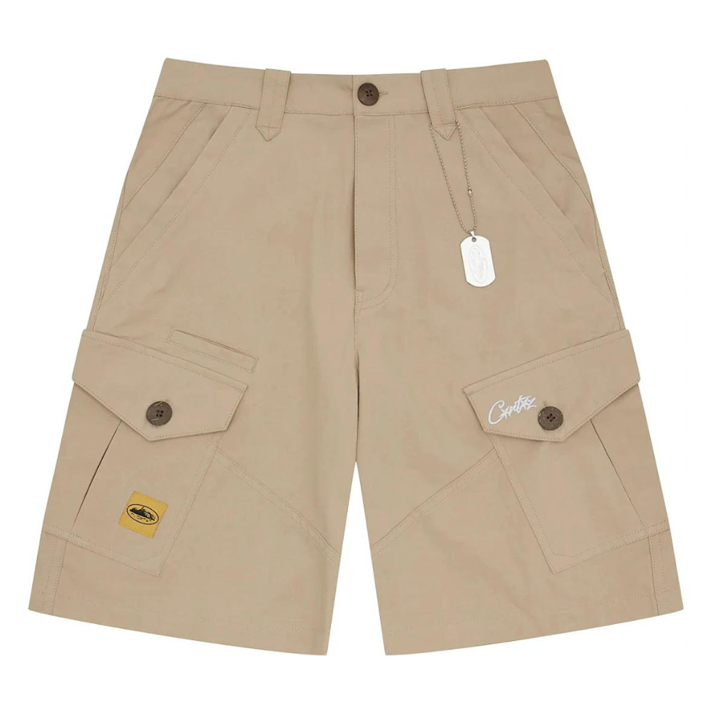Corteiz Storm Cargo Shorts - Beige (SS23)