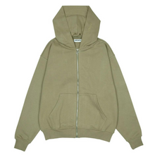 Load image into Gallery viewer, Privacy Clo Luxury Zip Hoodie - Vintage Green
