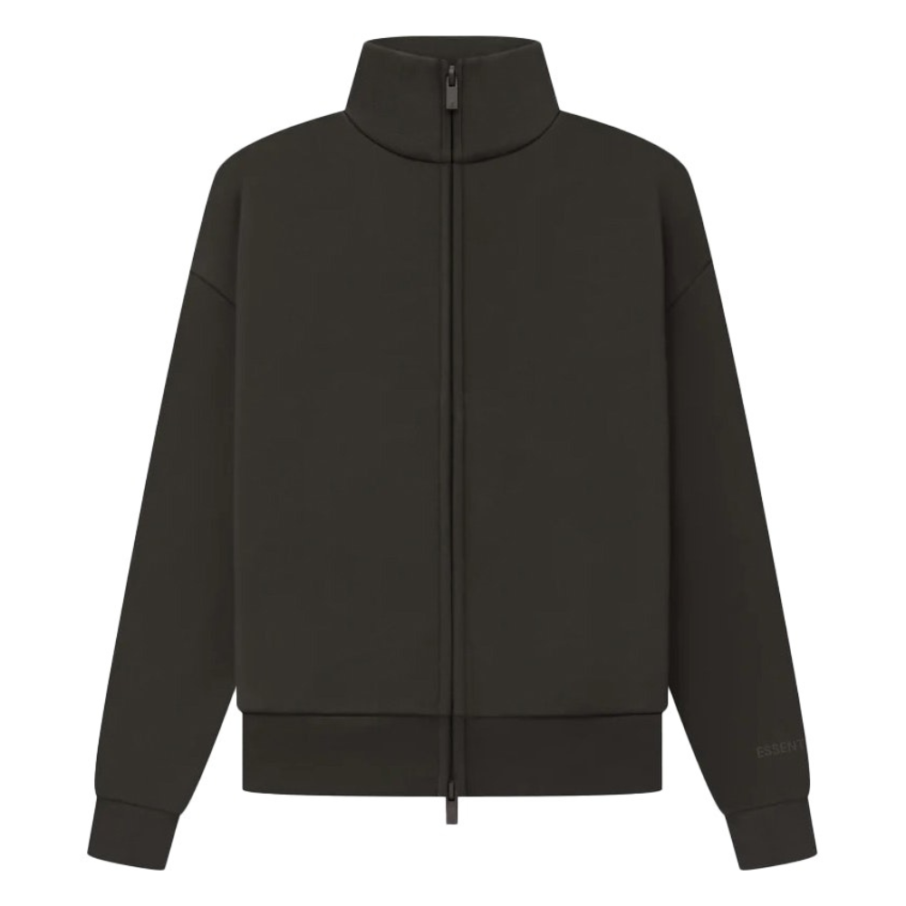 Fear of God Essentials Full Zip Jacket - Off Black (SS23)