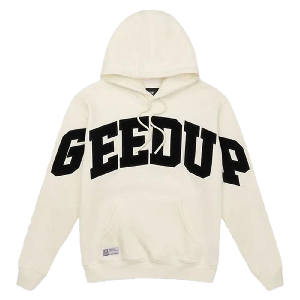 Geedup Co Team Logo Hoodie - Buttercream/Black