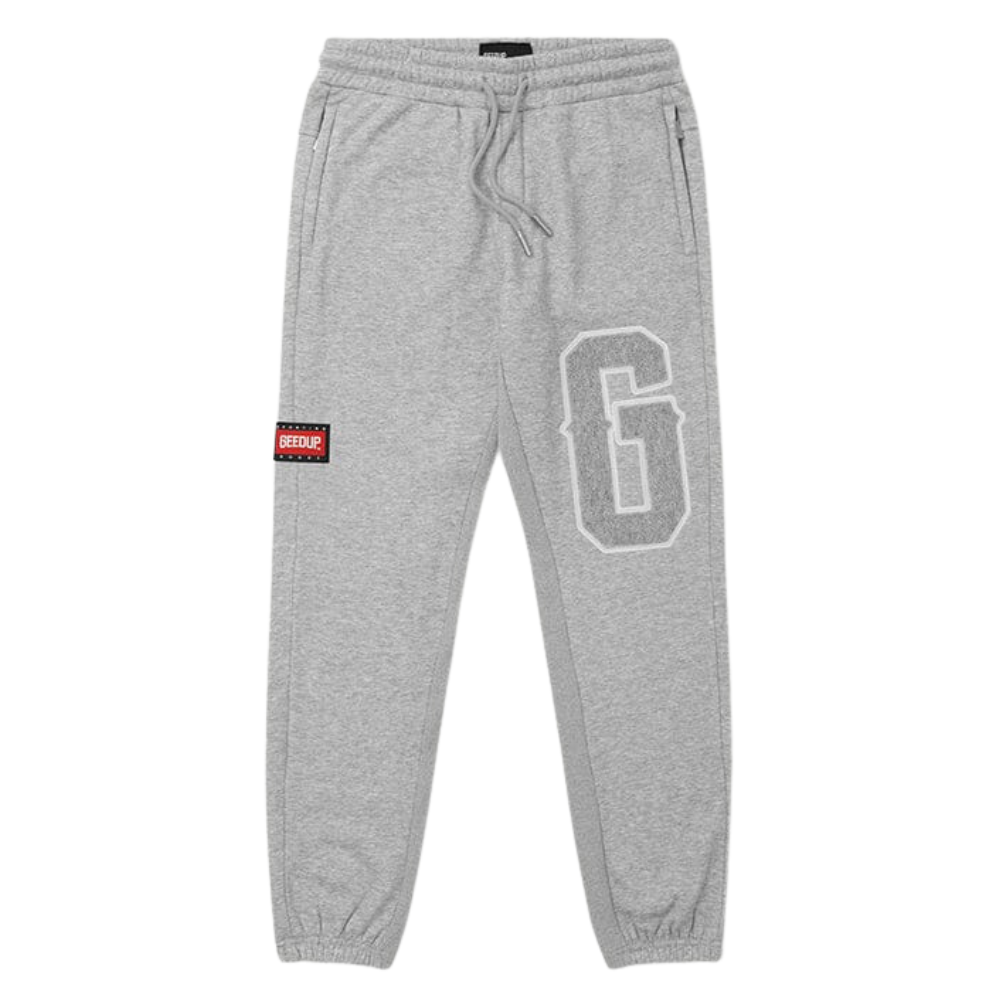 Geedup Co O/S G Trackpants - Grey Marle