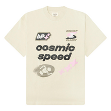 Load image into Gallery viewer, Broken Planet &#39;Cosmic Speed&#39; T-Shirt - Bone White
