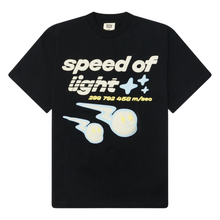 Load image into Gallery viewer, Broken Planet &#39;Speed Of Light&#39; T-Shirt - Midnight Black
