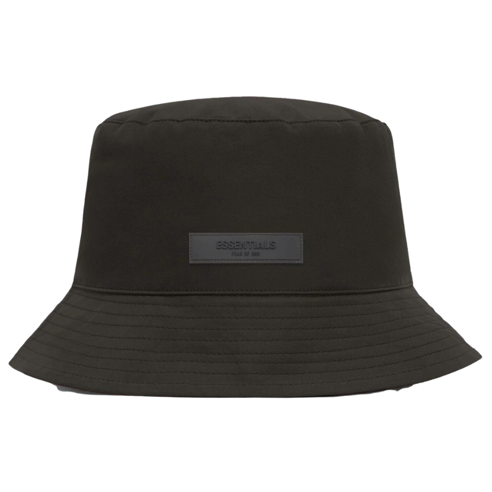 Fear Of God Essentials Bucket Hat - Off Black (FW22)
