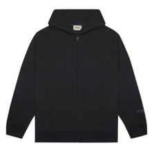 Load image into Gallery viewer, Fear of God Essentials Full Zip Up Hoodie - Stretch Limo (SS20)
