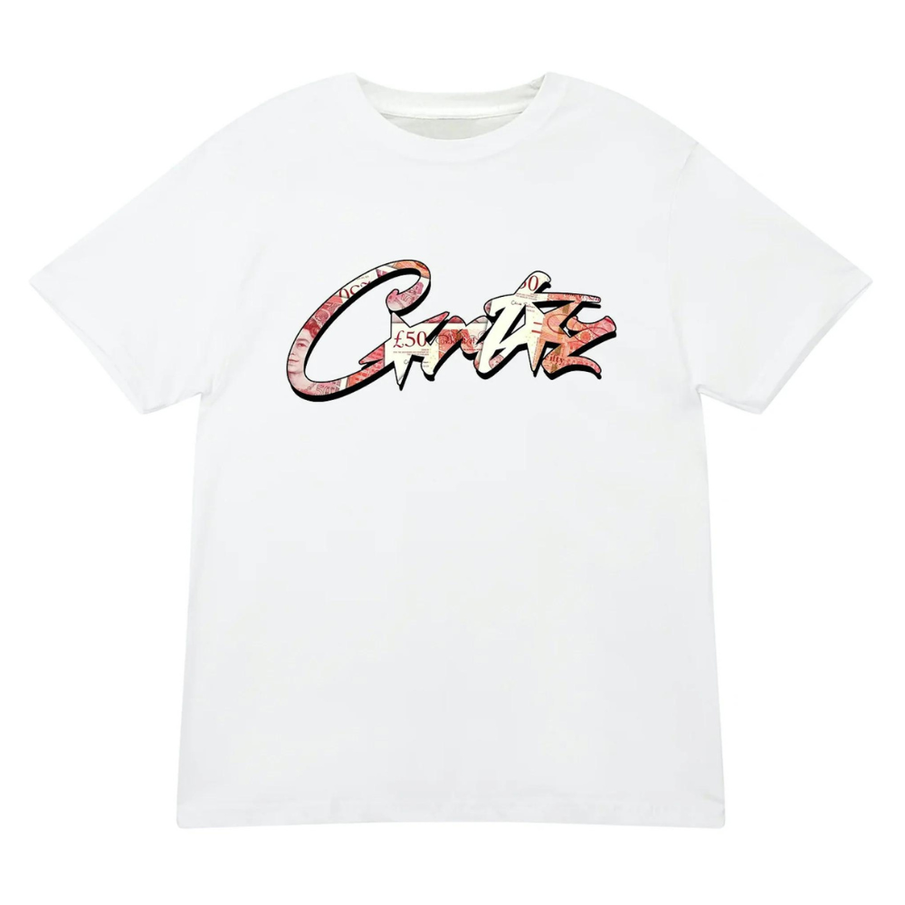 Corteiz Money On My Mind T-Shirt - White (FW23)