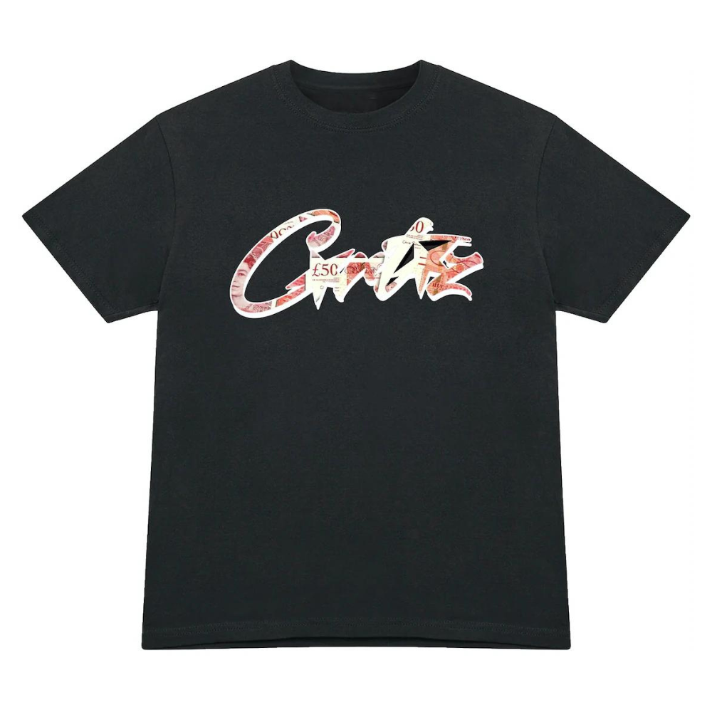 Corteiz Money On My Mind T-Shirt - Black (FW23)