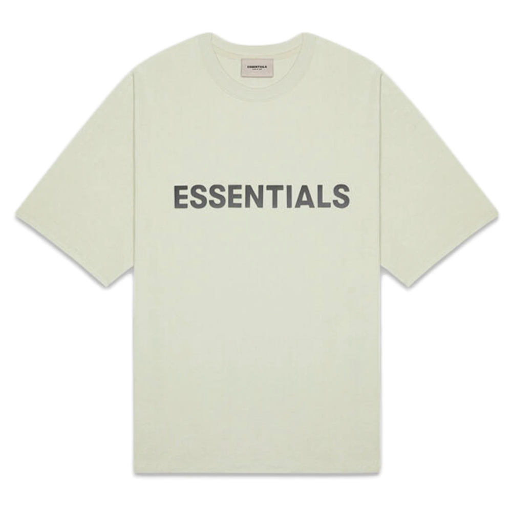 Fear Of God Essentials Appliqué Logo T-Shirt - Alfalfa Sage (FW20)