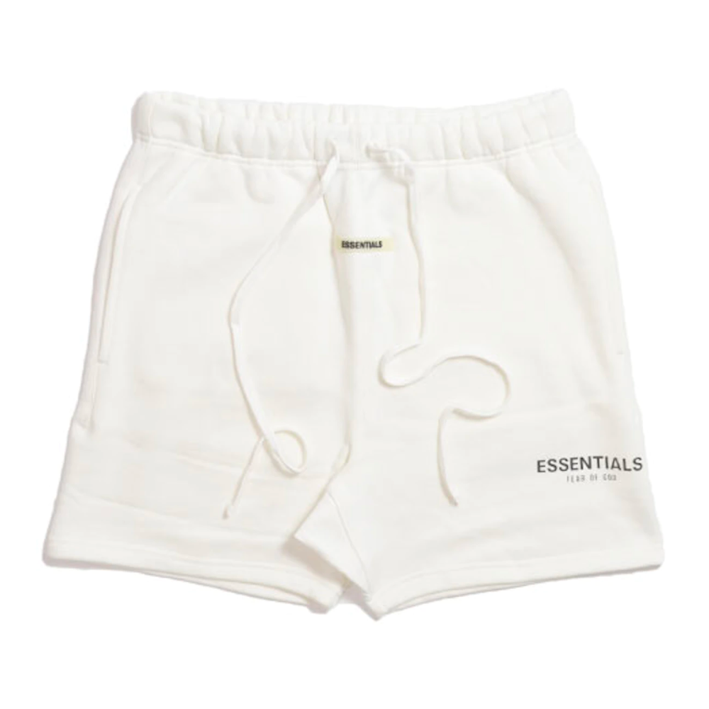 Fear of God Essentials Sweatshort - White (FW19)