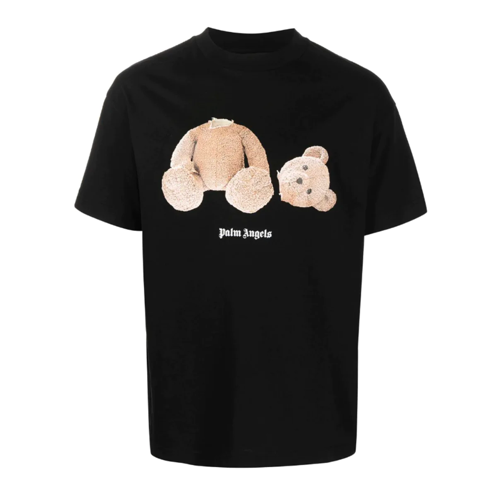 Palm Angels Teddy Bear Classic T-Shirt - Black/Brown
