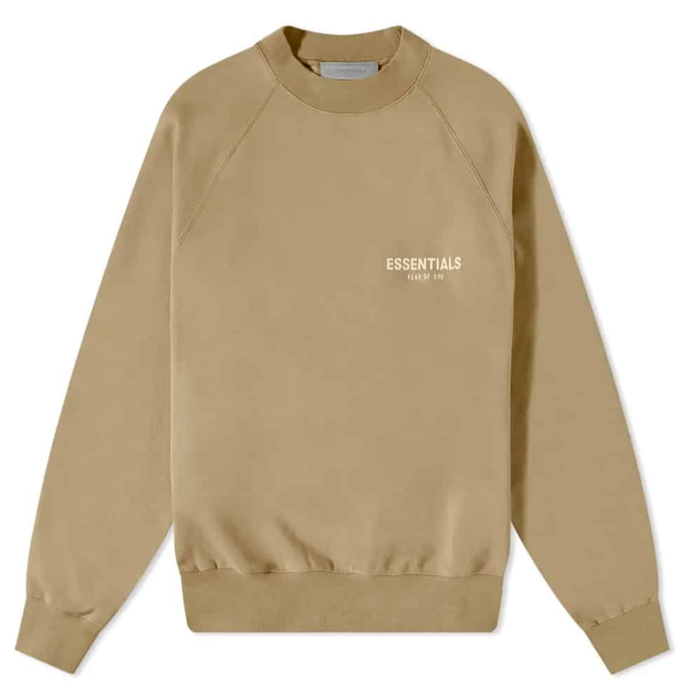 Fear Of God Essentials Crewneck - Oak (SS22)