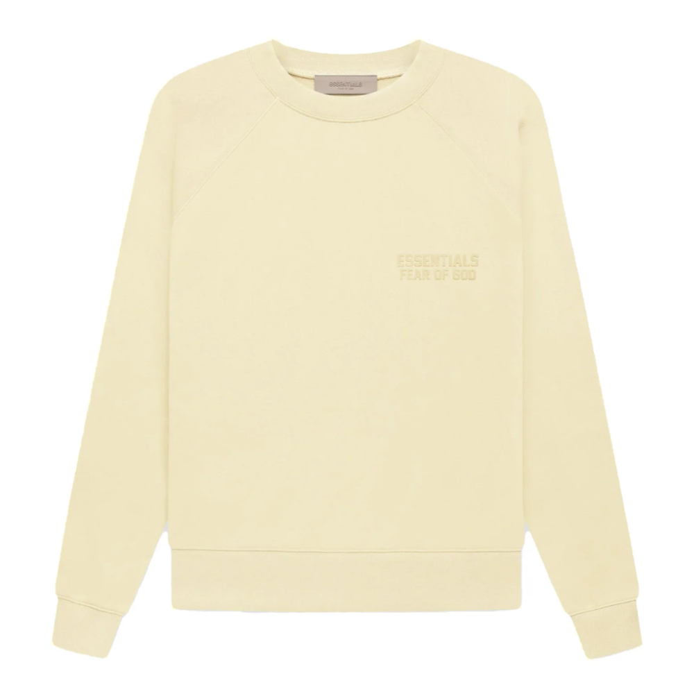 Fear Of God Essentials Crewneck - Canary (FW22)