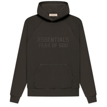 Load image into Gallery viewer, Fear Of God Essentials Hoodie - Off Black (FW22)

