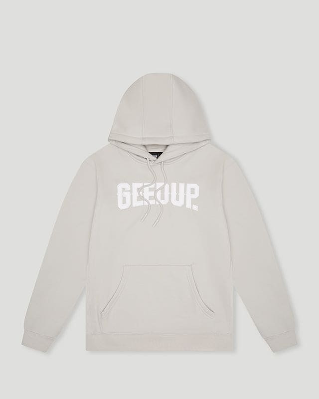 Geedup Co Cities Hoodie - Grey/White