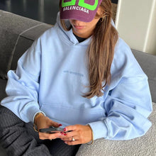 Load image into Gallery viewer, Mr Winston Hoodie - Powder Blue Puff
