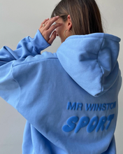 Load image into Gallery viewer, Mr Winston Hoodie - Blueberry Puff
