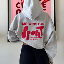 Load image into Gallery viewer, Mr Winston Hoodie Costanza Edition - Cherry Puff
