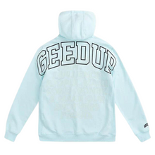 Load image into Gallery viewer, Geedup Co Proud Team Logo Hoodie - Light Teal
